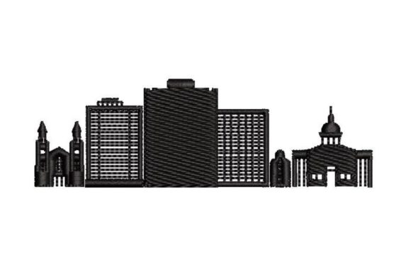 Cityscape of Bloemfontein Embroidery Review for Boutique Sweatshirts