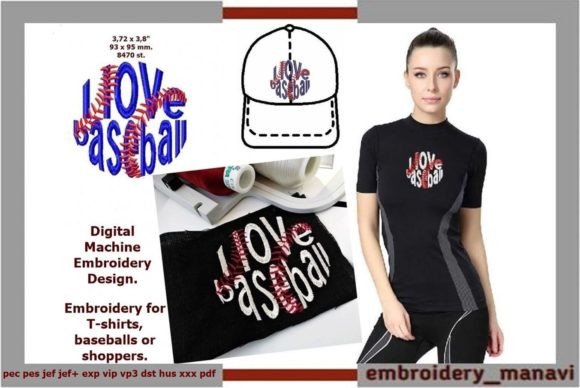 I Love Baseball Embroidery Design: A Hands-On Designer Review