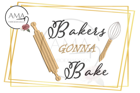 Kitchen Bakers Gonna Bake Quote