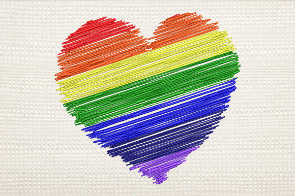 LGBT Rainbow Heart Embroidery: A Seller's Review