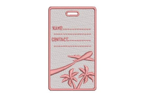 Luggage Tag: A Travel-Ready Embroidery Design That Actually Works