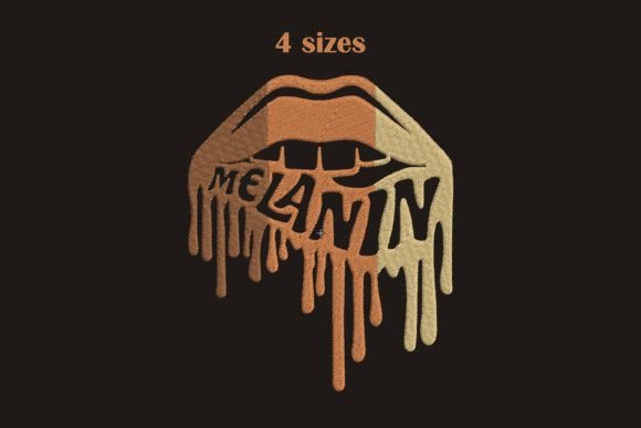 Melanin Lips: Bold Embroidery for Etsy and Small Shops
