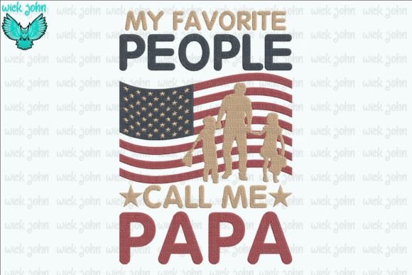 My Favorite People Call Me Papa: Embroidery Review