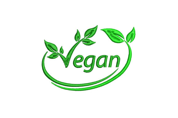 Vegan: A Thoughtful Embroidery Design for Craft Fairs